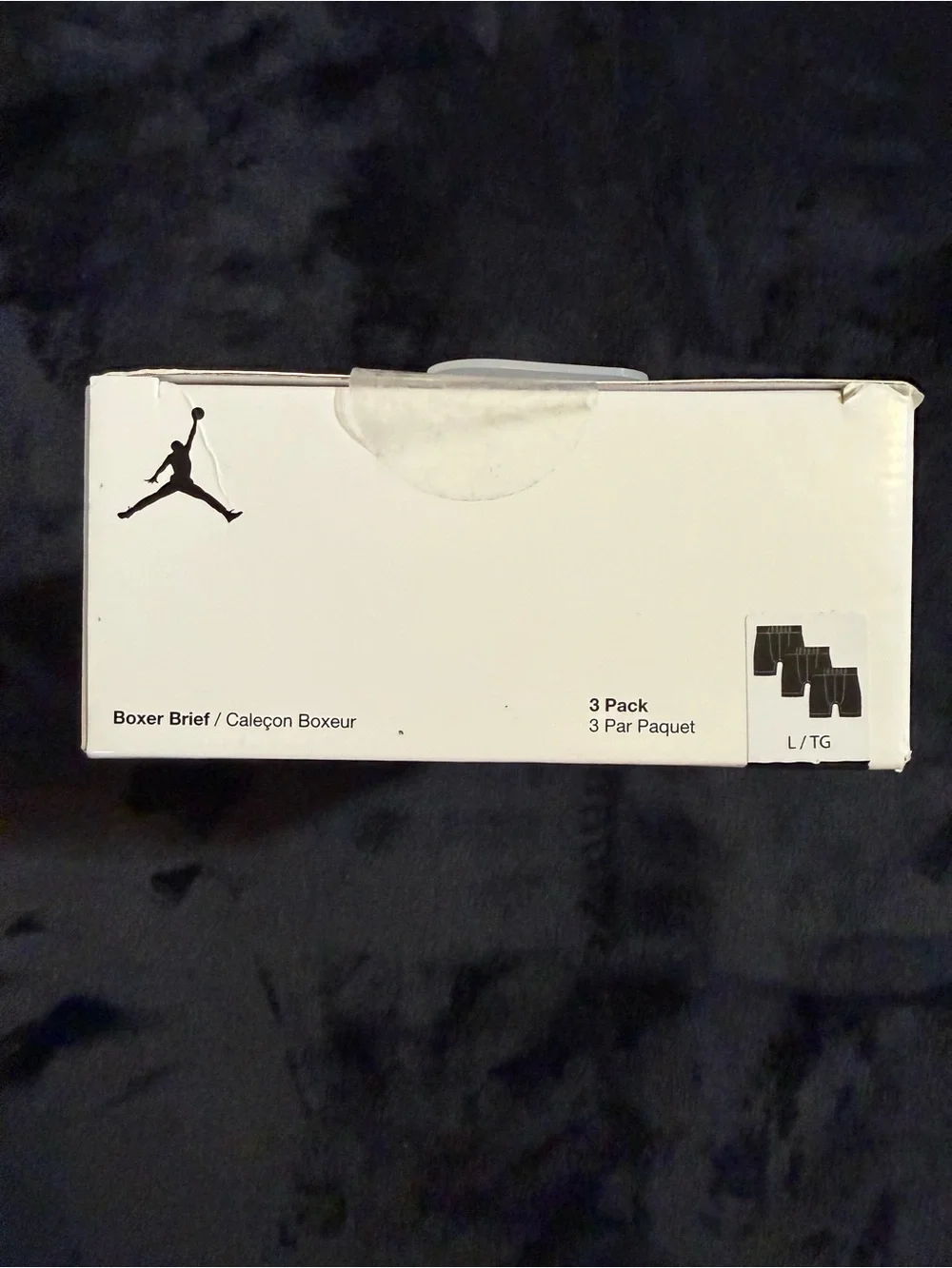 Jordan Flight Modal Men's Black Boxer Briefs - 3 Pack Size L🏀